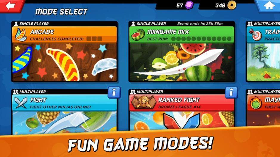 Скриншот #4 из игры Fruit Ninja 2