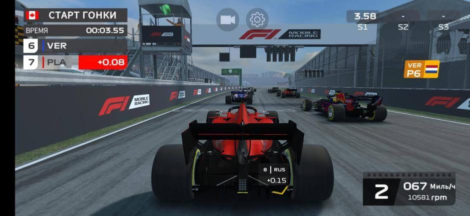 Скриншот #7 из игры F1 Mobile Racing