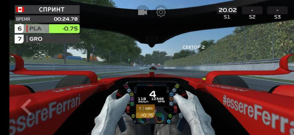 Скриншот #4 из игры F1 Mobile Racing