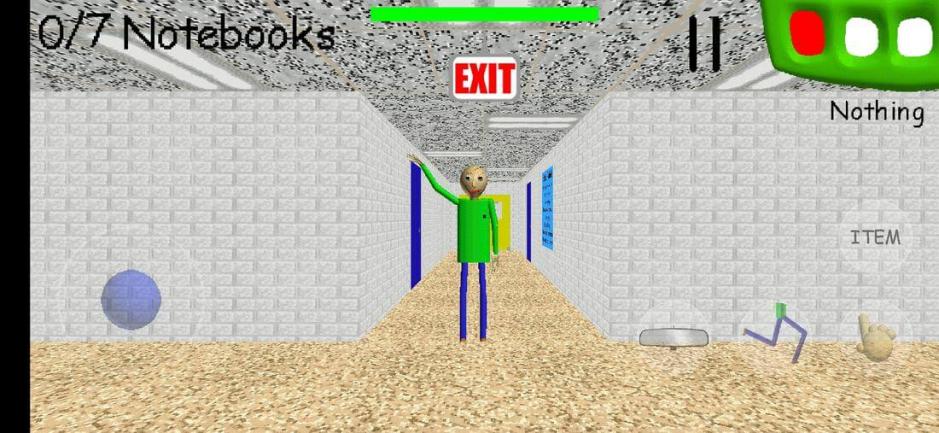 Скриншот #2 из игры Baldi's Basics Classic