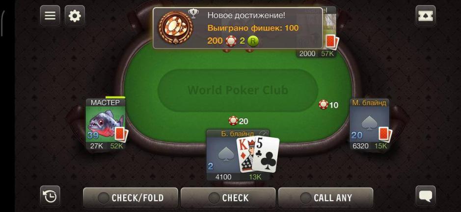 Скриншот #7 из игры Poker Game: World Poker Club