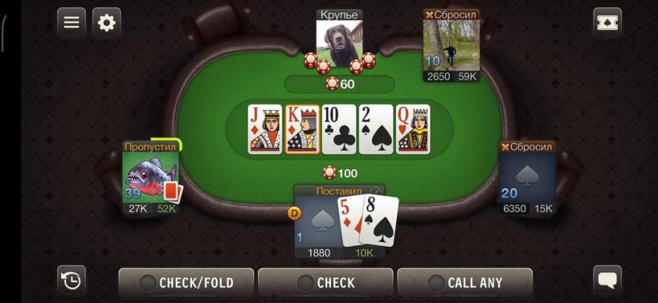 Скриншот #4 из игры Poker Game: World Poker Club