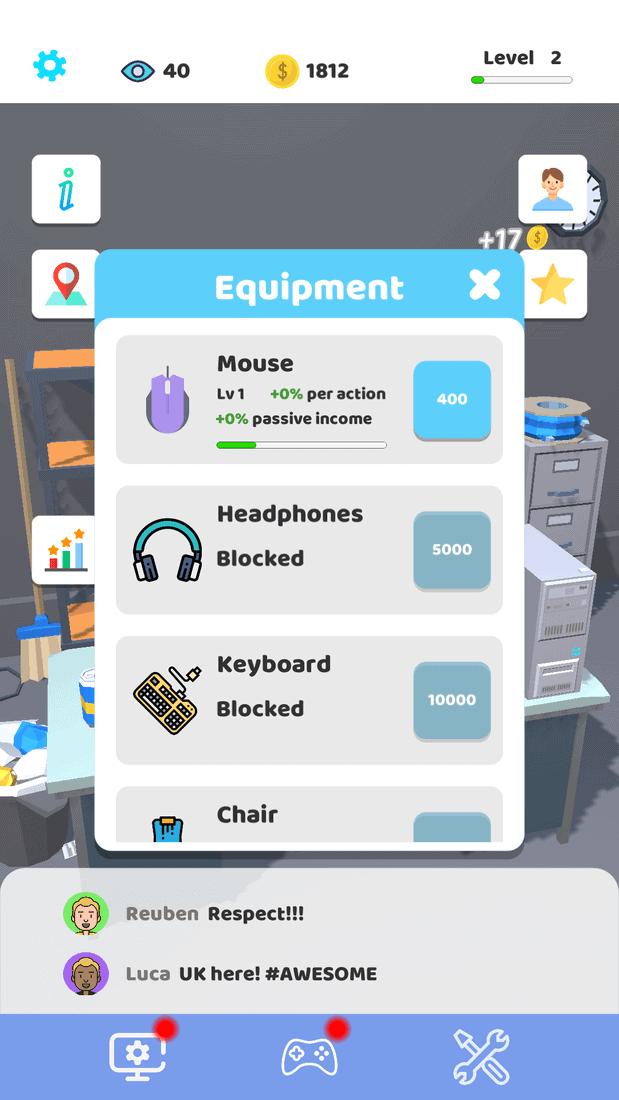 Скриншот #2 из игры Idle Streamer!