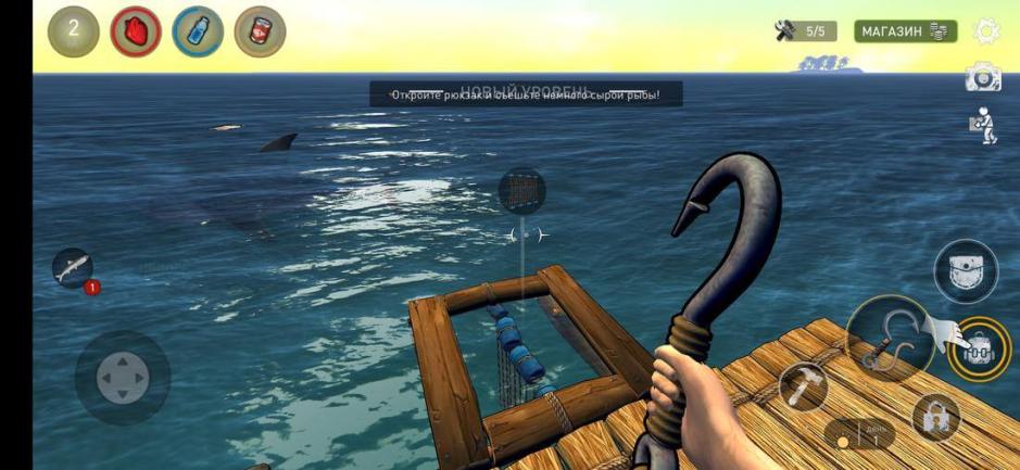 Скриншот #4 из игры Ocean Nomad: Выживание на плоту