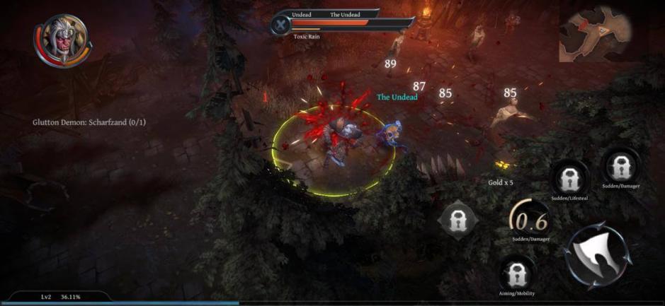 Скриншот #4 из игры Raziel: Dungeon Arena