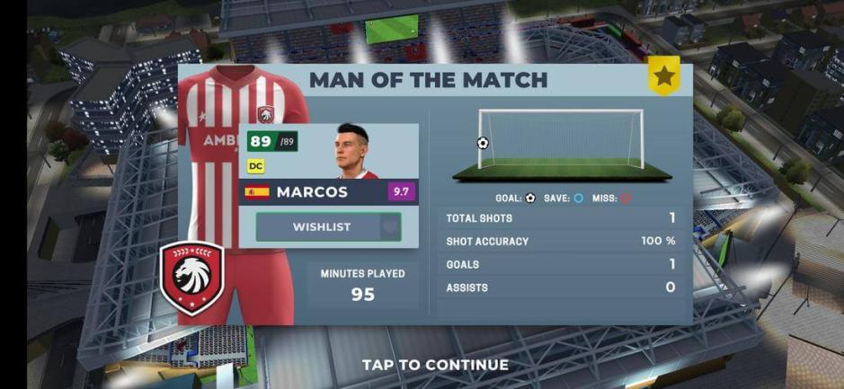 Скриншот #5 из игры Matchday Manager: Football