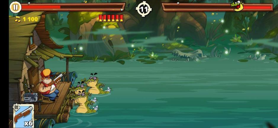 Скриншот #2 из игры Swamp Attack 2