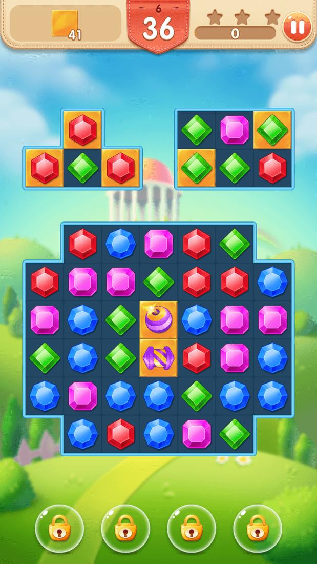 Скриншот #10 из игры Jewel Hunter: три в ряд игры без интернета
