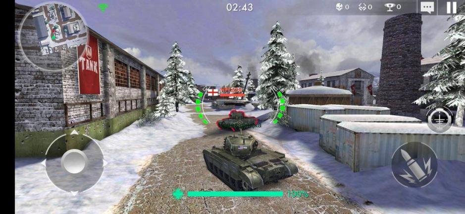 Скриншот #3 из игры Tank Warfare: PvP Blitz Game