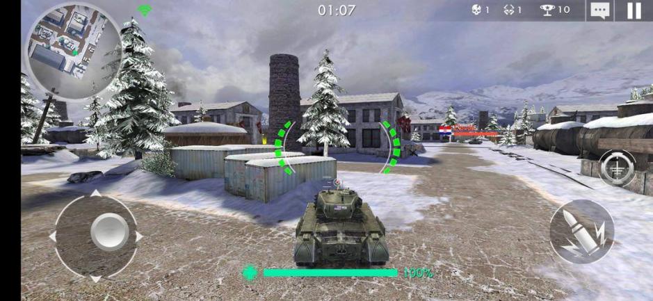 Скриншот #6 из игры Tank Warfare: PvP Blitz Game