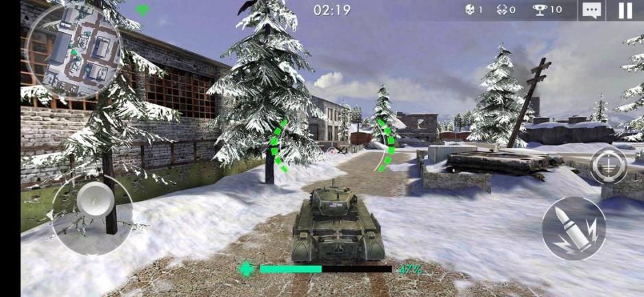 Скриншот #5 из игры Tank Warfare: PvP Blitz Game
