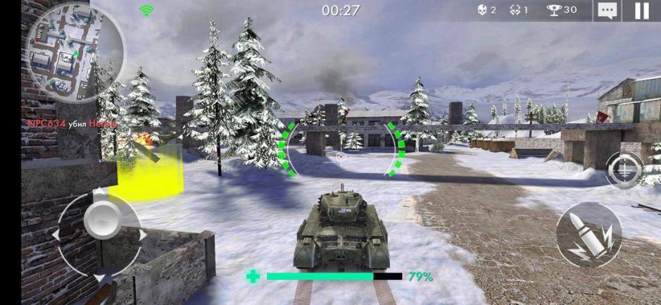 Скриншот #8 из игры Tank Warfare: PvP Blitz Game