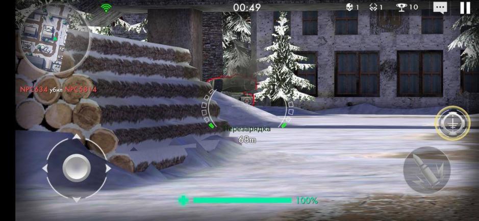 Скриншот #7 из игры Tank Warfare: PvP Blitz Game