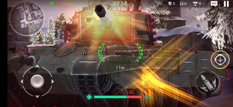 Скриншот #4 из игры Tank Warfare: PvP Blitz Game