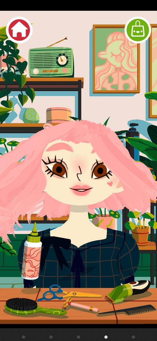Скриншот #4 из игры Toca Hair Salon 4