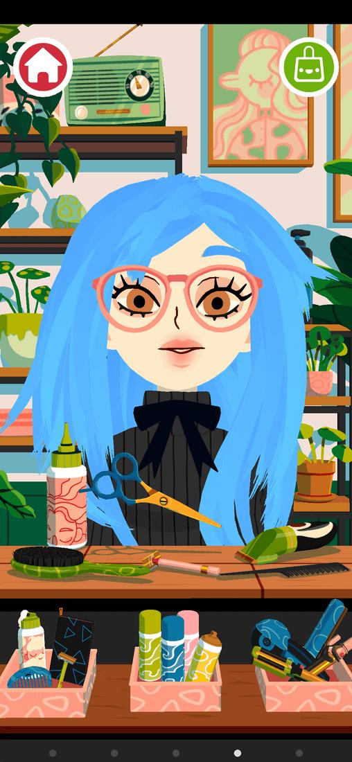 Скриншот #8 из игры Toca Hair Salon 4