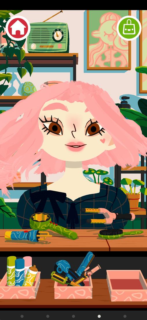 Скриншот #5 из игры Toca Hair Salon 4