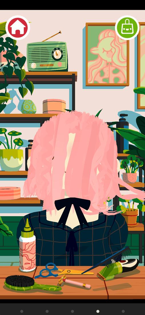 Скриншот #3 из игры Toca Hair Salon 4