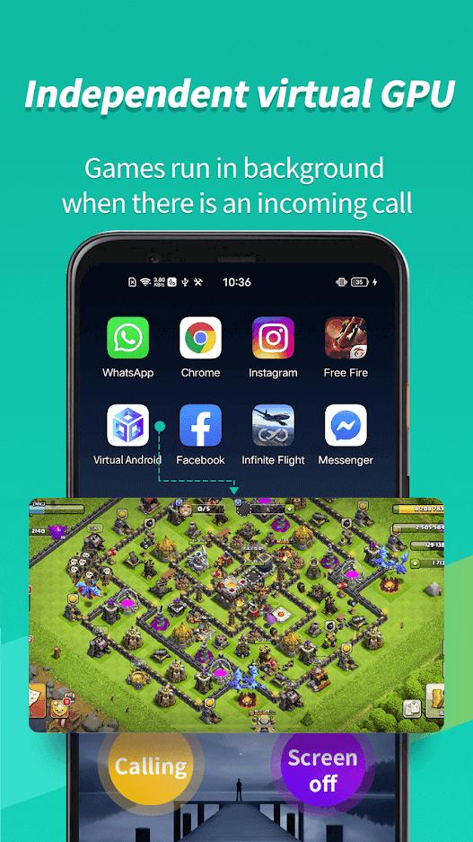 Скриншот #4 из программы Virtual Android - Виртуалка для читов