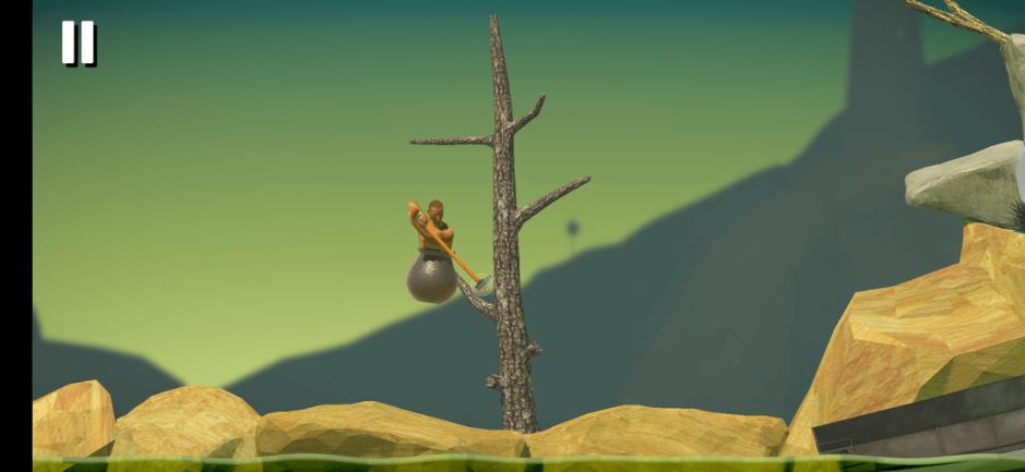 Скриншот #2 из игры Getting Over It with Bennett Foddy