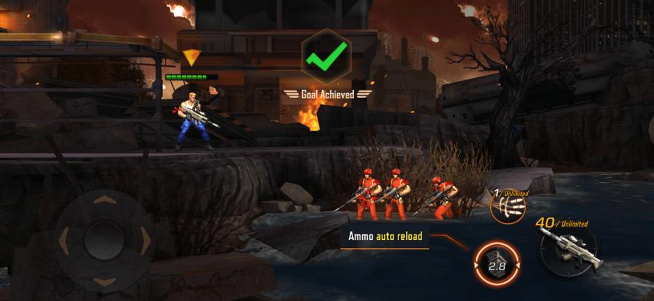 Скриншот #2 из игры Contra Returns