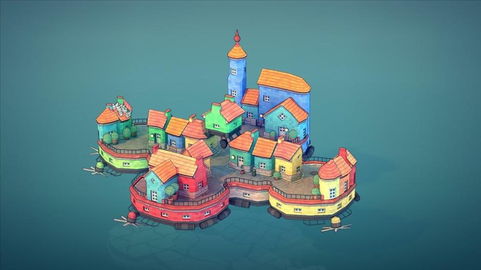 Скриншот #2 из игры Townscaper
