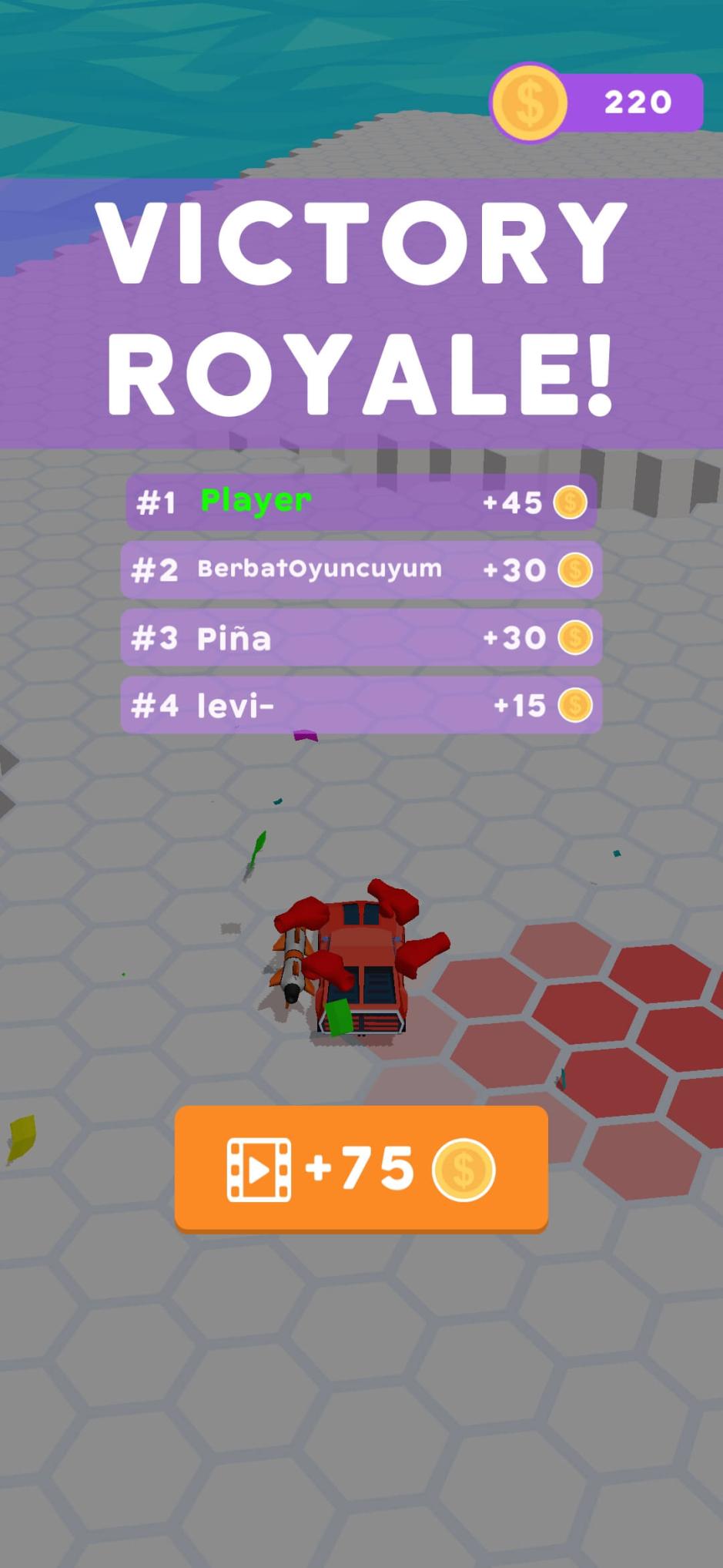 Скриншот #5 из игры Cars Arena: Гонки на Выбывание