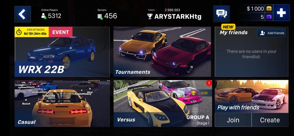 Скриншот #2 из игры Hashiriya Drifter Online Drift Racing Multiplayer