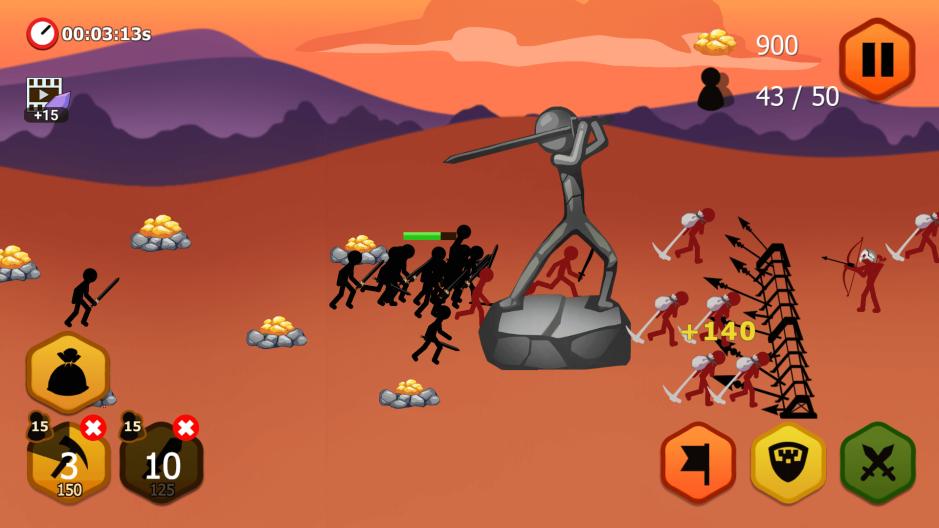 Скриншот #7 из игры Stickman Battle 2021: Stick Fight War
