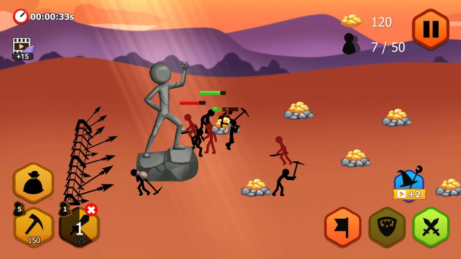 Скриншот #4 из игры Stickman Battle 2021: Stick Fight War