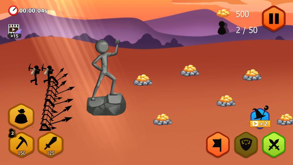 Скриншот #3 из игры Stickman Battle 2021: Stick Fight War