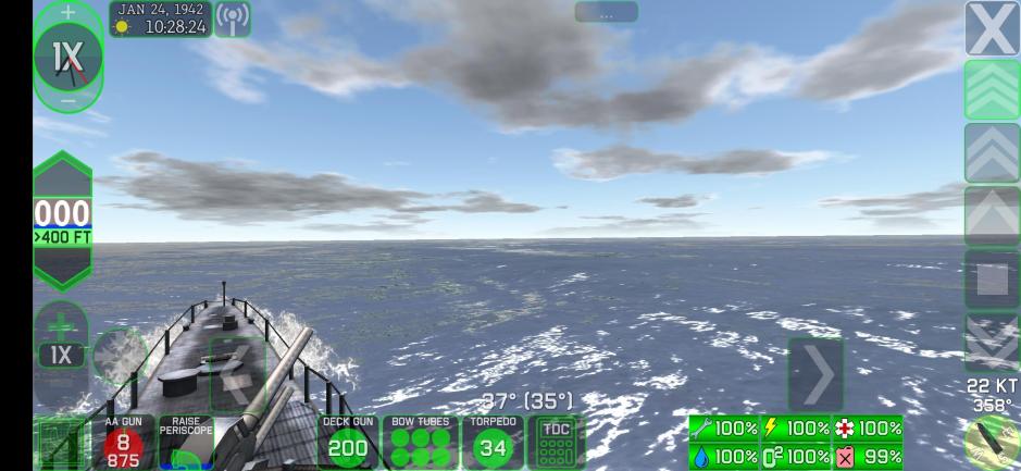Скриншот #2 из игры Crash Dive 2: The Silent Service