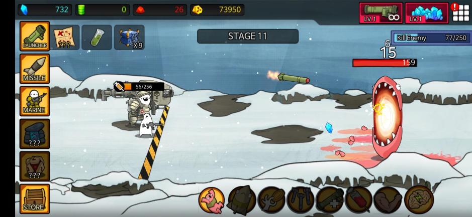 Скриншот #6 из игры Missile Dude RPG: Offline tap tap hero