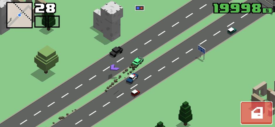Скриншот #4 из игры Smashy Road: Wanted 2