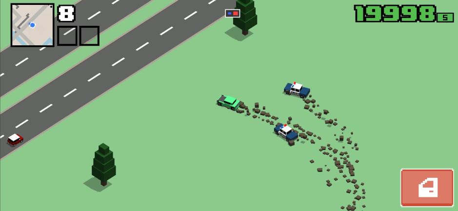 Скриншот #3 из игры Smashy Road: Wanted 2