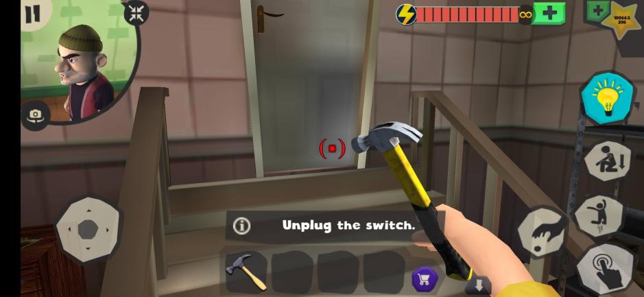 Скриншот #7 из игры Scary Robber Home Clash