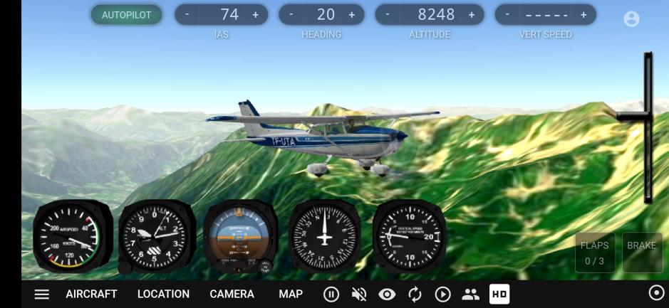 Скриншот #3 из игры GeoFS - Flight Simulator