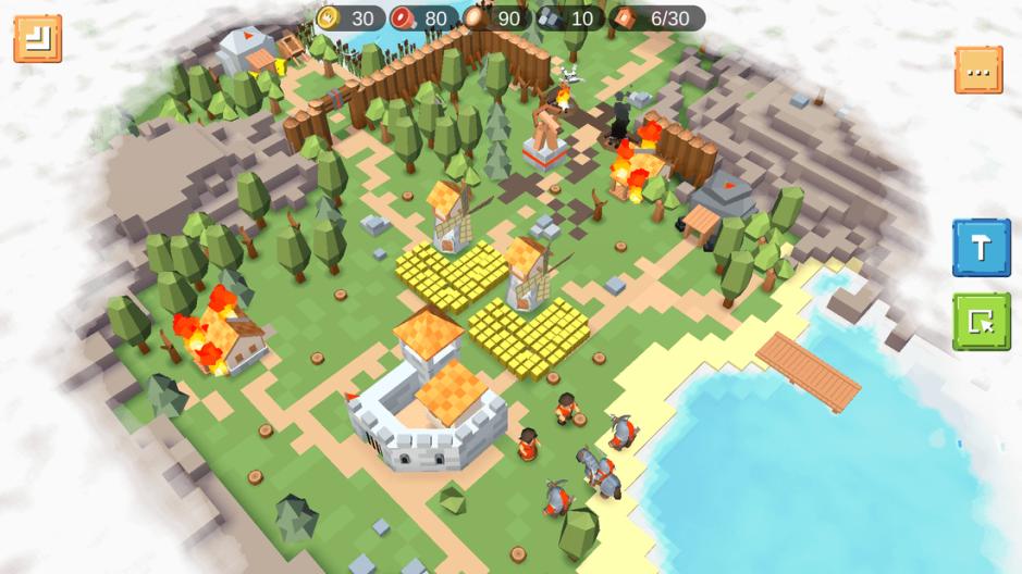 Скриншот #2 из игры RTS Siege Up! - Medieval War