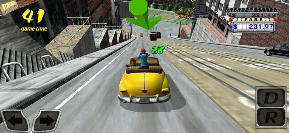Скриншот #6 из игры Crazy Taxi Classic