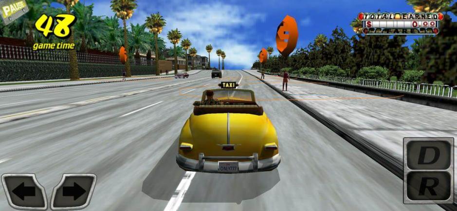 Скриншот #2 из игры Crazy Taxi Classic