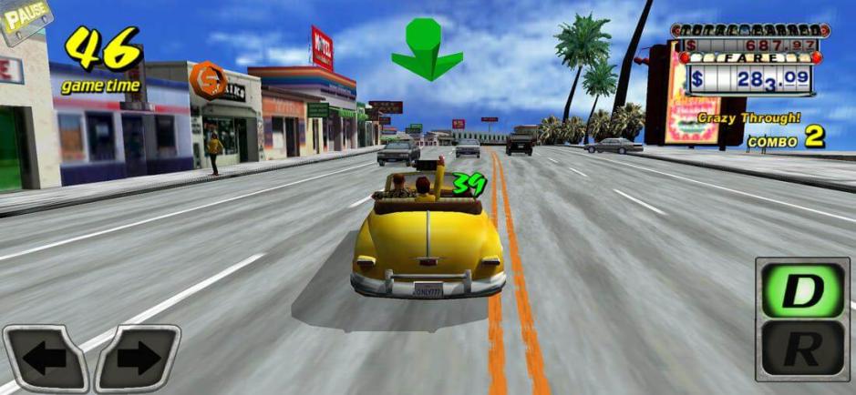 Скриншот #7 из игры Crazy Taxi Classic