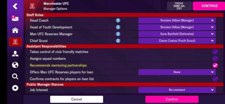 Скриншот #3 из игры Football Manager 2022 Mobile