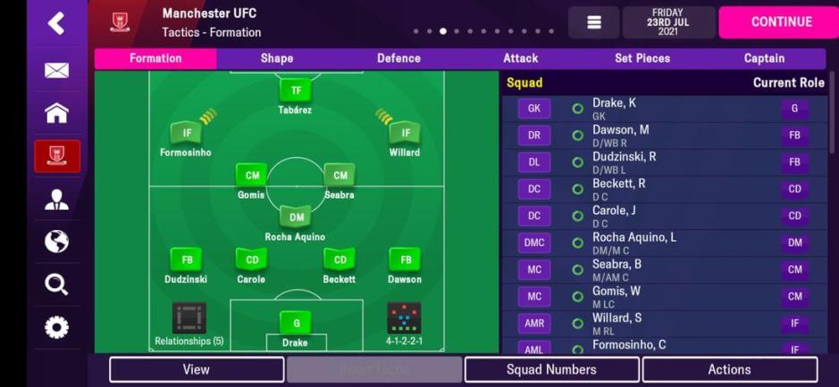 Скриншот #6 из игры Football Manager 2022 Mobile