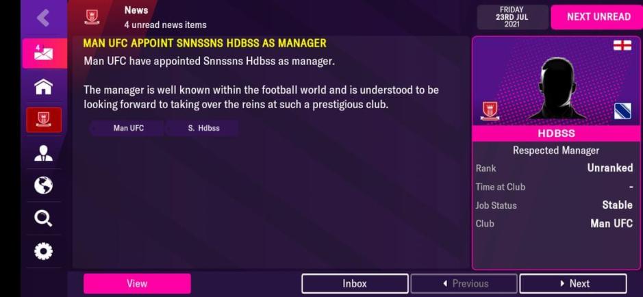 Скриншот #2 из игры Football Manager 2022 Mobile