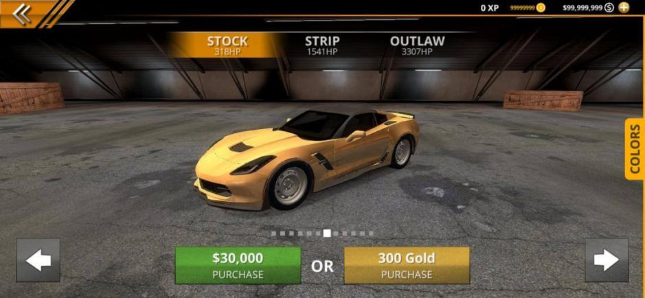 Скриншот #2 из игры No Limit Drag Racing 2