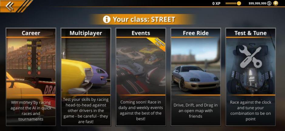 Скриншот #5 из игры No Limit Drag Racing 2