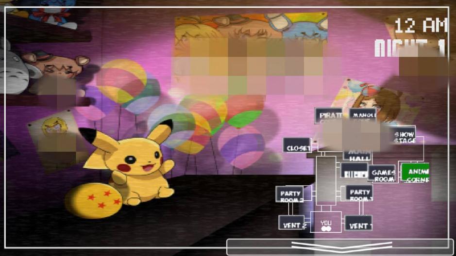 Скриншот #4 из игры Five Nights in Anime
