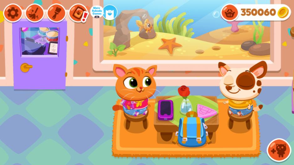 Скриншот #1 из игры Bubbu School - My Virtual Pets