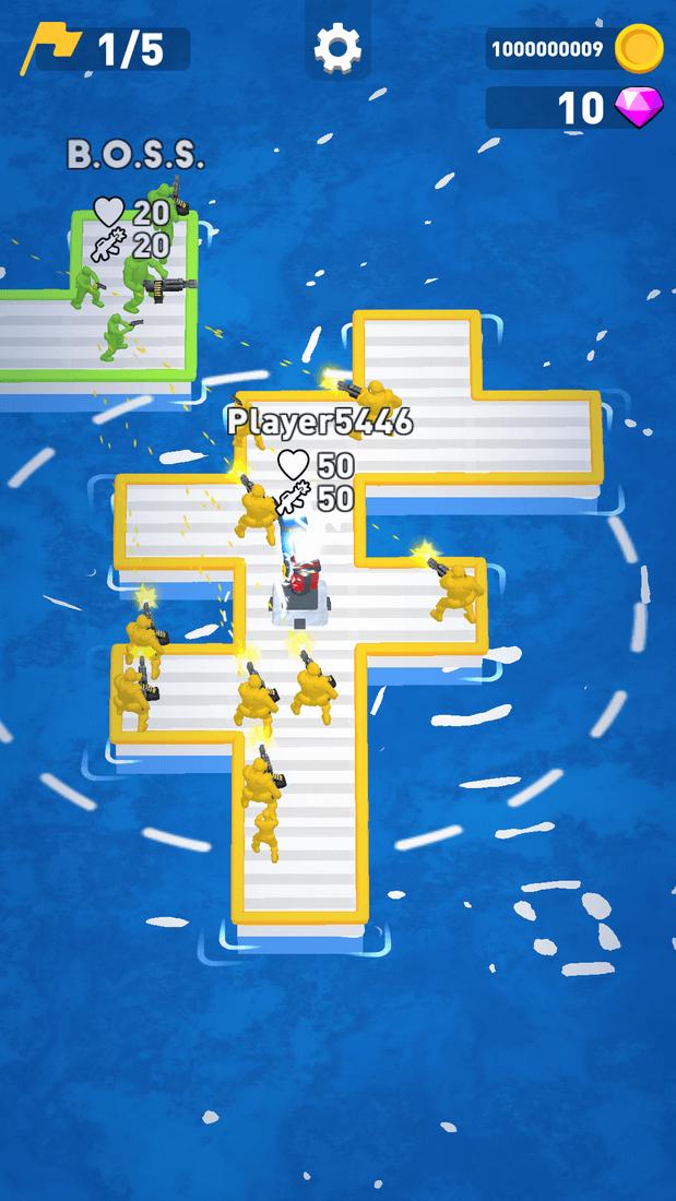 Скриншот #6 из игры War of Rafts: Crazy Sea Battle