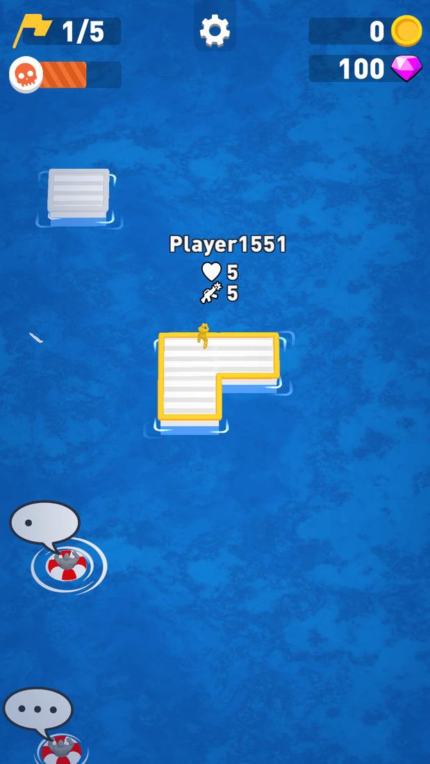Скриншот #2 из игры War of Rafts: Crazy Sea Battle